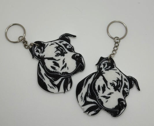 Custom 3D Printed Animal Keychain – Personalized Name Gift