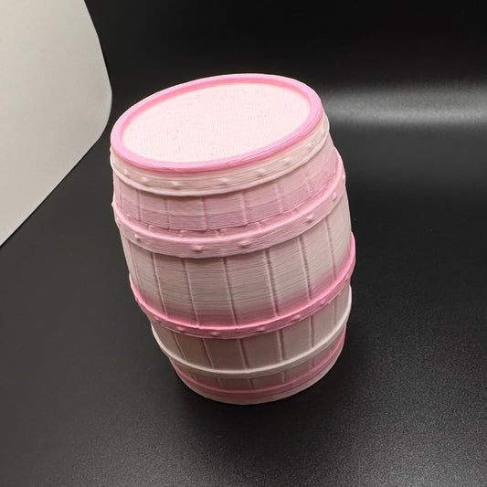 Barrel Mini Animal Storage Container Toy